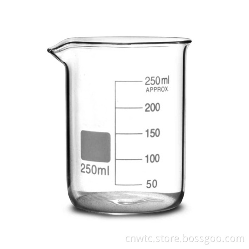 Shop for High-Quality Borosilicate Glass Beakers in 250ml, 500ml, and 1000ml Sizes with Graduations